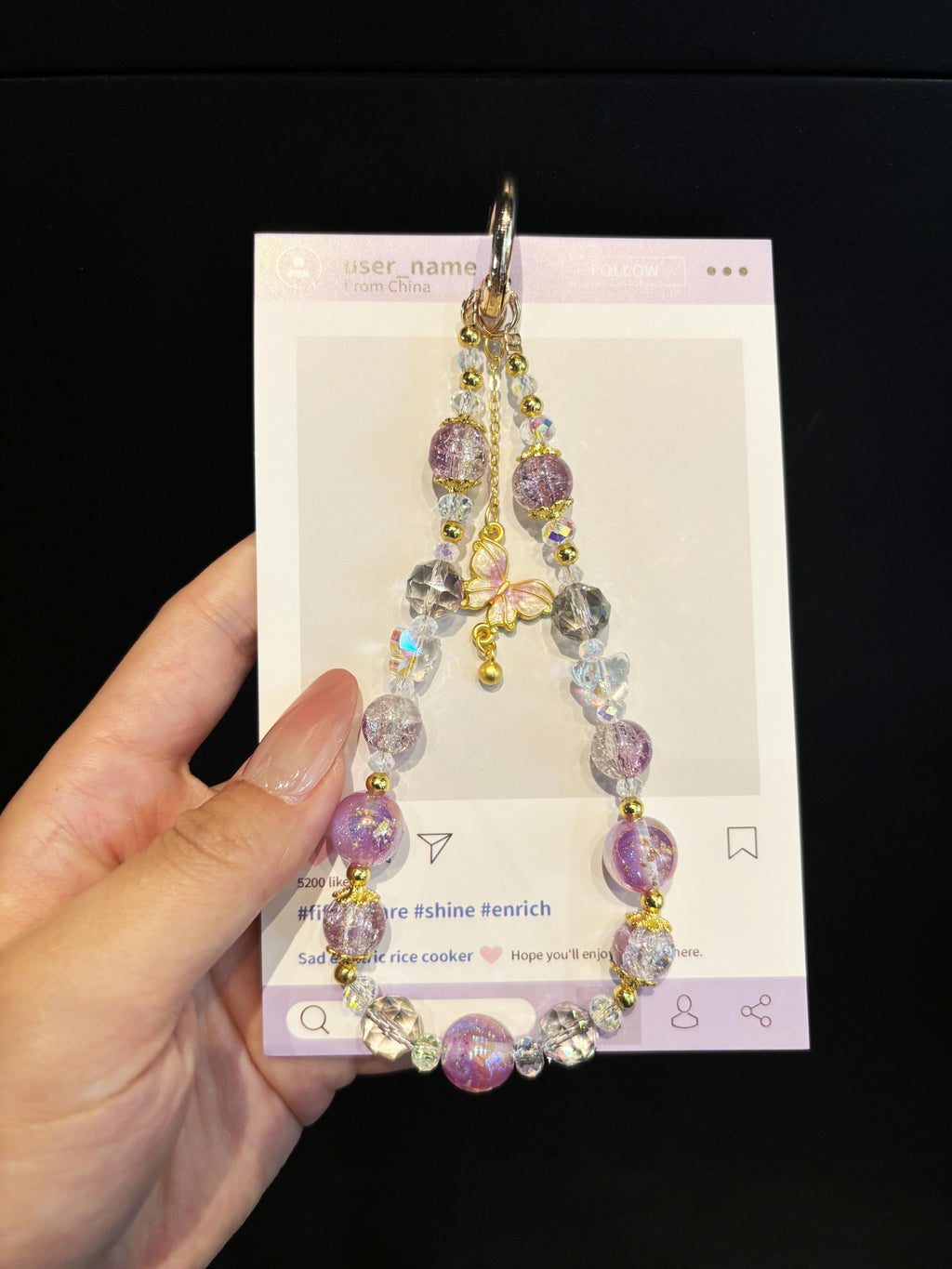 Girly Fashion Phone Charms