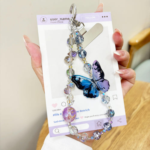 3D Butterfly Phone Charms