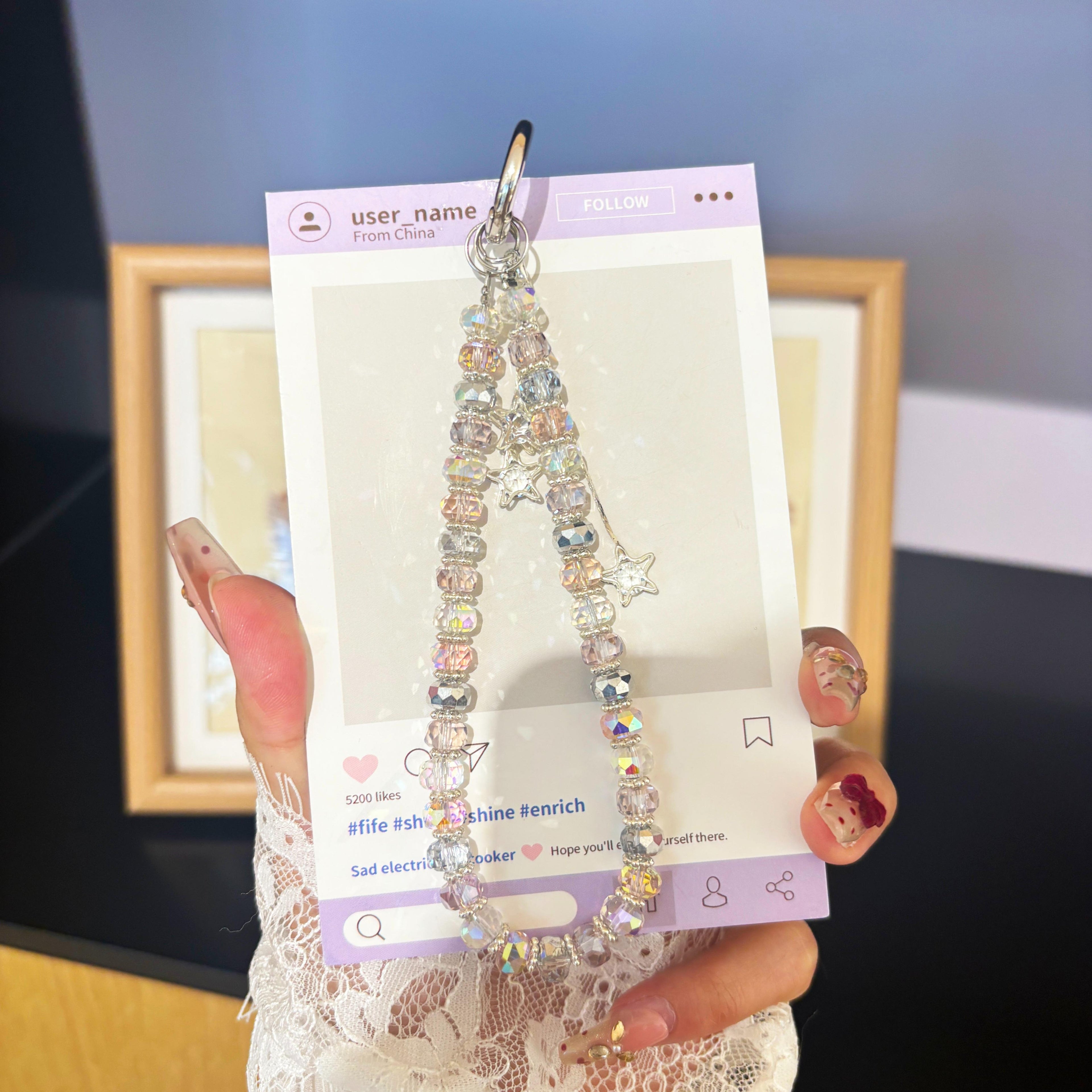 Sparkling Star Tassel Design