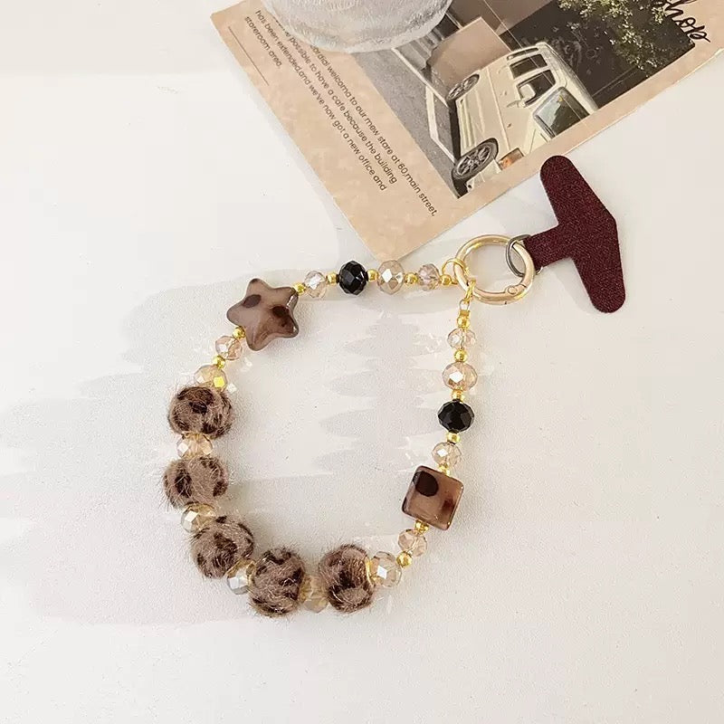 Stylish Leopard Phone Charms