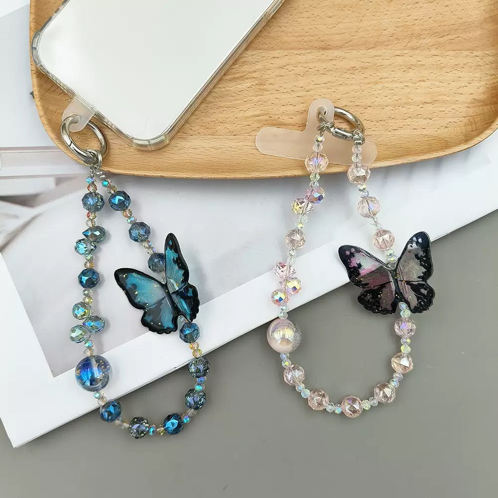 3D Butterfly Phone Charms
