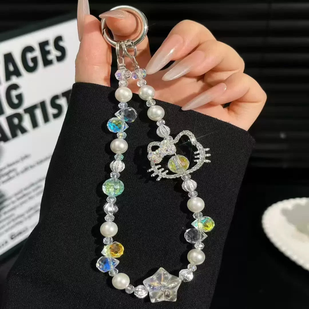 Rhinestone Girly  Phone Charm