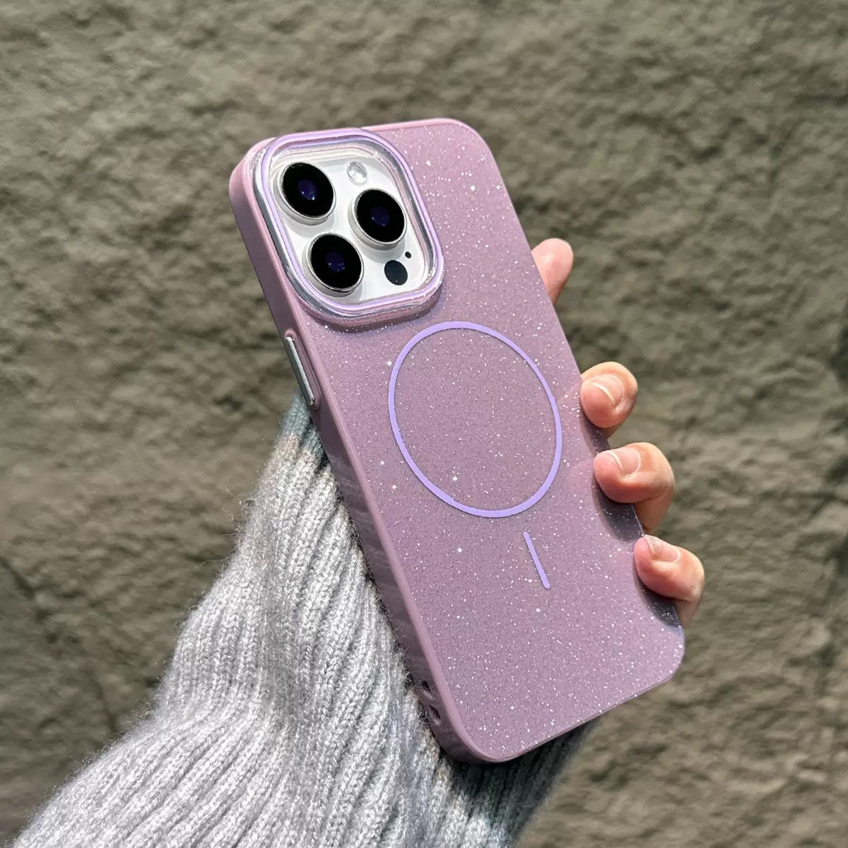 MagSafe Glitter Shiny Protective Case