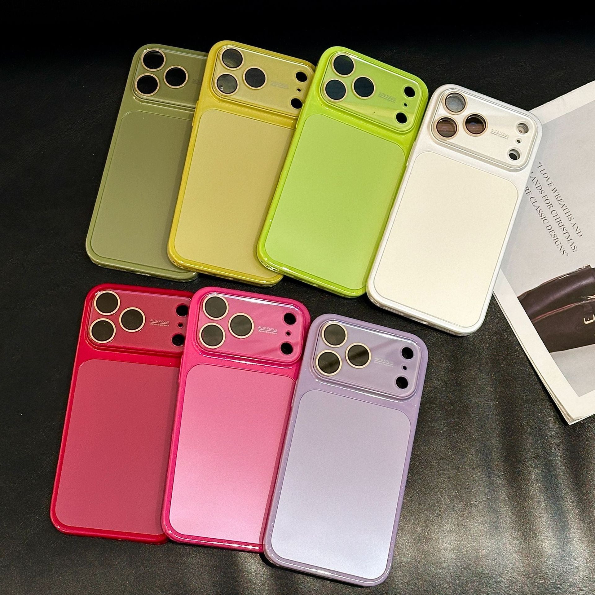 Cute Hot Pink Shockproof Phone Case